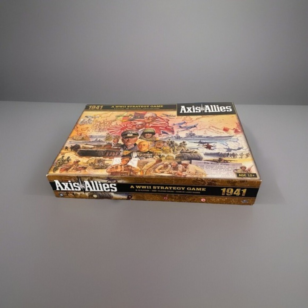 AXIS & ALLIES 1941‎ Board Game WWII Strategy Avalon Hill Never Played - COMPLETE